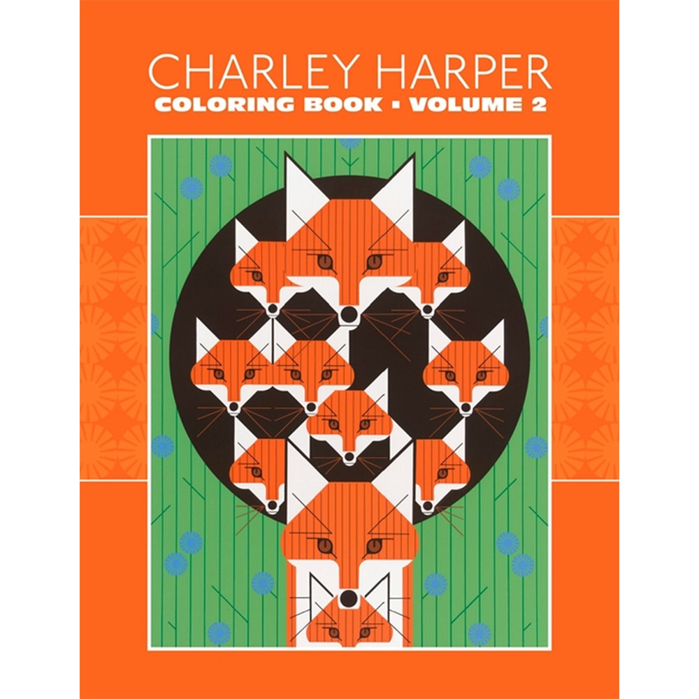 Pomegranate, Coloring Books, Art & School, Charley Harper, Volume #2, 1328